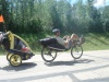 Tocht van 1000 km van Calgary naar Edmonton